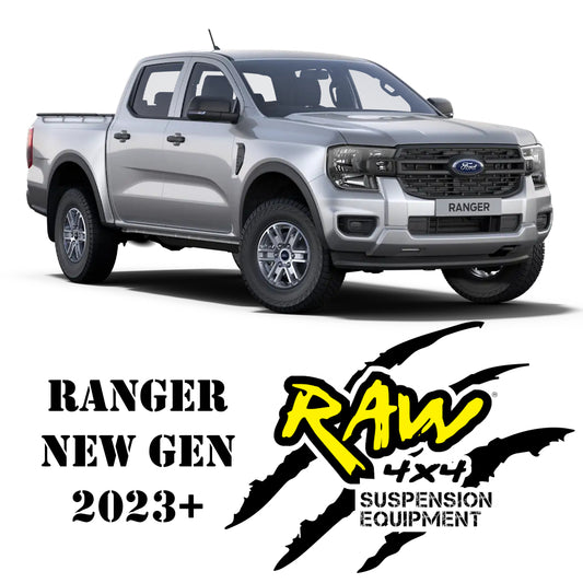 Ford Ranger Next Gen 6 CYL 2023+ Raw Suspension