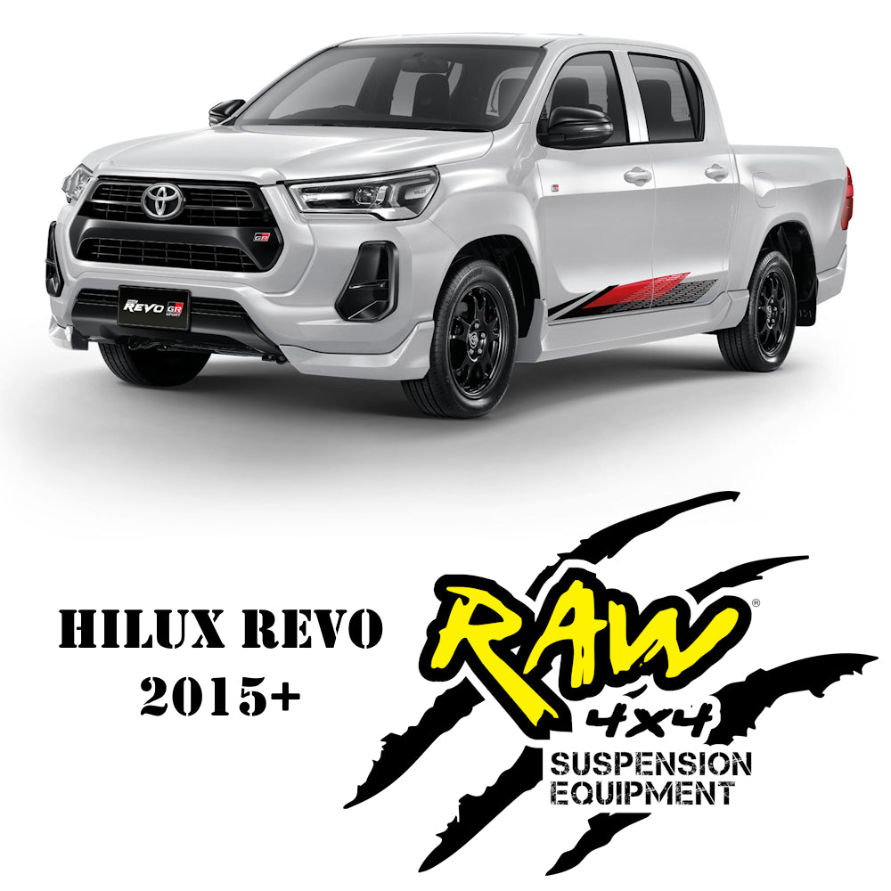 Toyota Hilux Revo 2016+ Raw Suspension