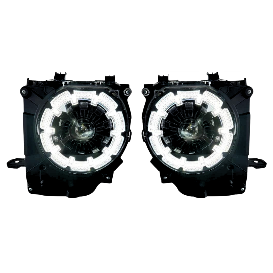 AutoTech Headlights & Charger for 2024+ Land Cruiser 70/76 Series