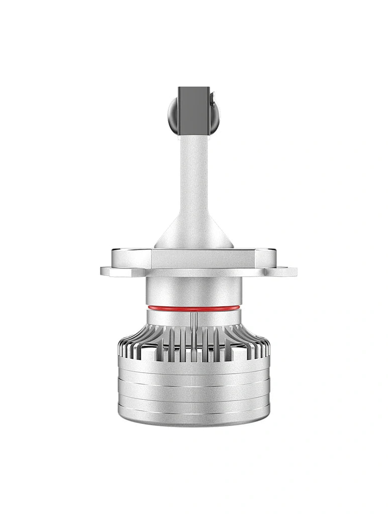 Flex Adventures F5 LED Headlight Bulb Set | H4 Dual Beam | 22,000 Lumen | 6500K | Plug & Play | 12–24V