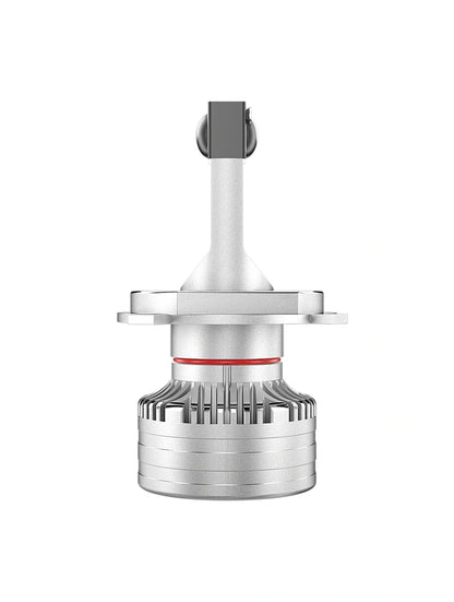 Flex Adventures F5 LED Headlight Bulb Set | H4 Dual Beam | 22,000 Lumen | 6500K | Plug & Play | 12–24V