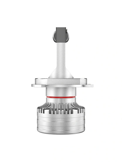 Flex Adventures F5 LED Headlight Bulb Set | H4 Dual Beam | 22,000 Lumen | 6500K | Plug & Play | 12–24V