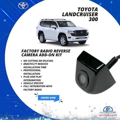 AutoVision Toyota Land Cruiser 300 Reverse Cam Add-On Kit For Factory Radio