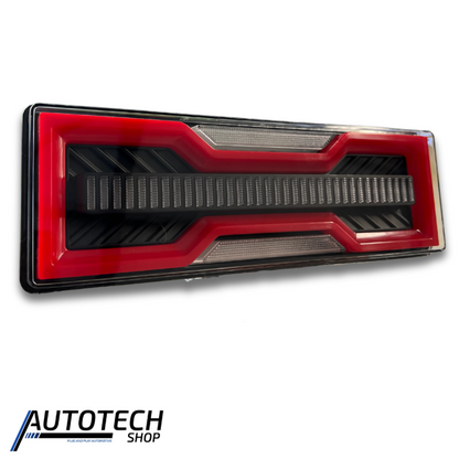Clear LED Tail Lights – Toyota Land Cruiser 70 Series (Full Set, Plug &amp;amp; Play)