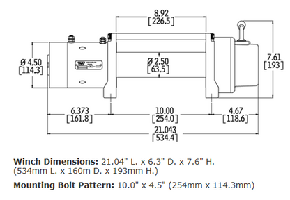 M8 (M8000) WINCH - 26502