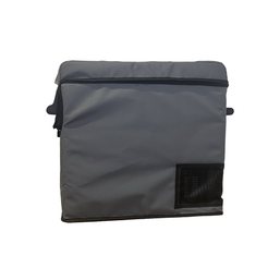 Flex Adventures NCF55 Heavy-Duty Protective Fridge Cover | Locally Made | Thermal Insulated | Charcoal