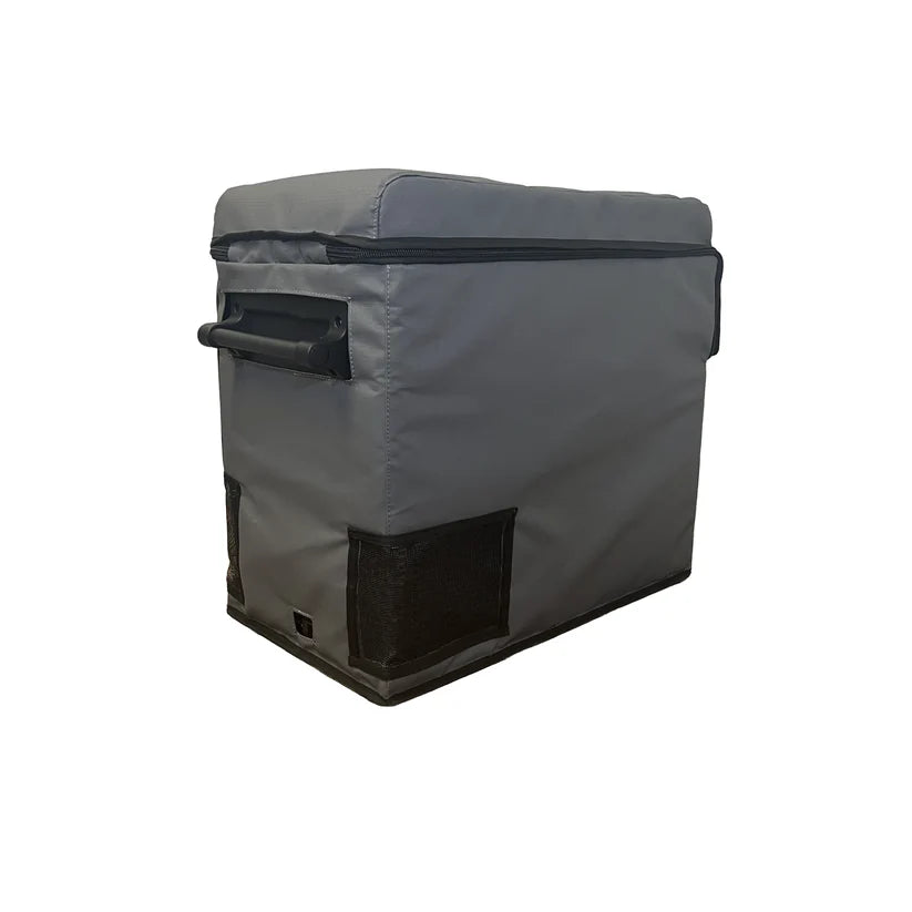 Flex Adventures NCF55 Heavy-Duty Protective Fridge Cover | Locally Made | Thermal Insulated | Charcoal