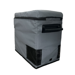 Flex Adventures NCF55 Heavy-Duty Protective Fridge Cover | Locally Made | Thermal Insulated | Charcoal