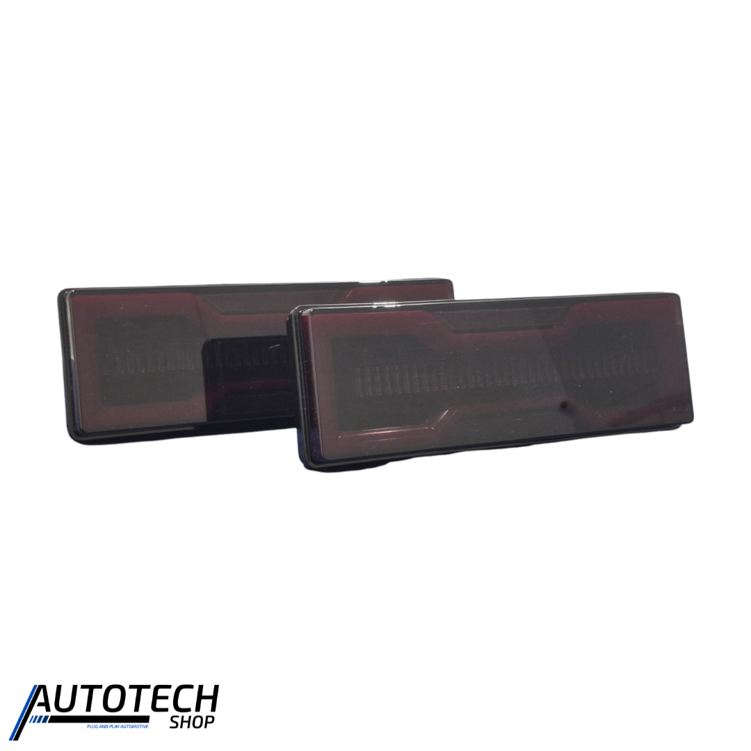 AutoTech Smoked LED Tail Lights for Toyota Land Cruiser