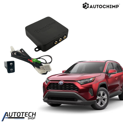 AutoChimp Front Camera Harness & 22mm Switch Kit for Toyota RAV