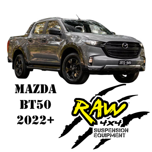 Mazda BT-50 2022+ Raw Suspension