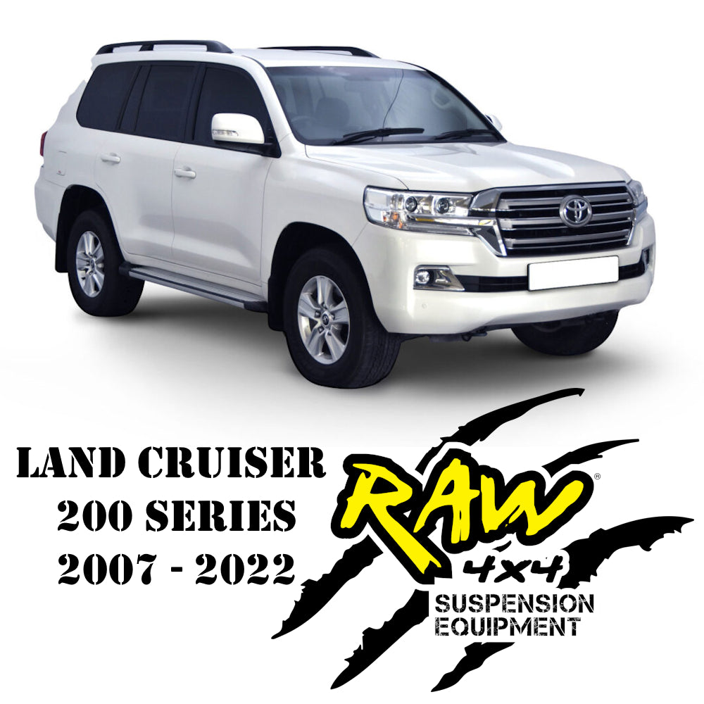 Raw 4x4 40–50mm Suspension Lift Kit – Toyota Land Cruiser 200 Series (2007–2021) | Advanced 4x4