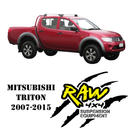 Mitsubishi Triton 2007 - 2015 Raw Suspension