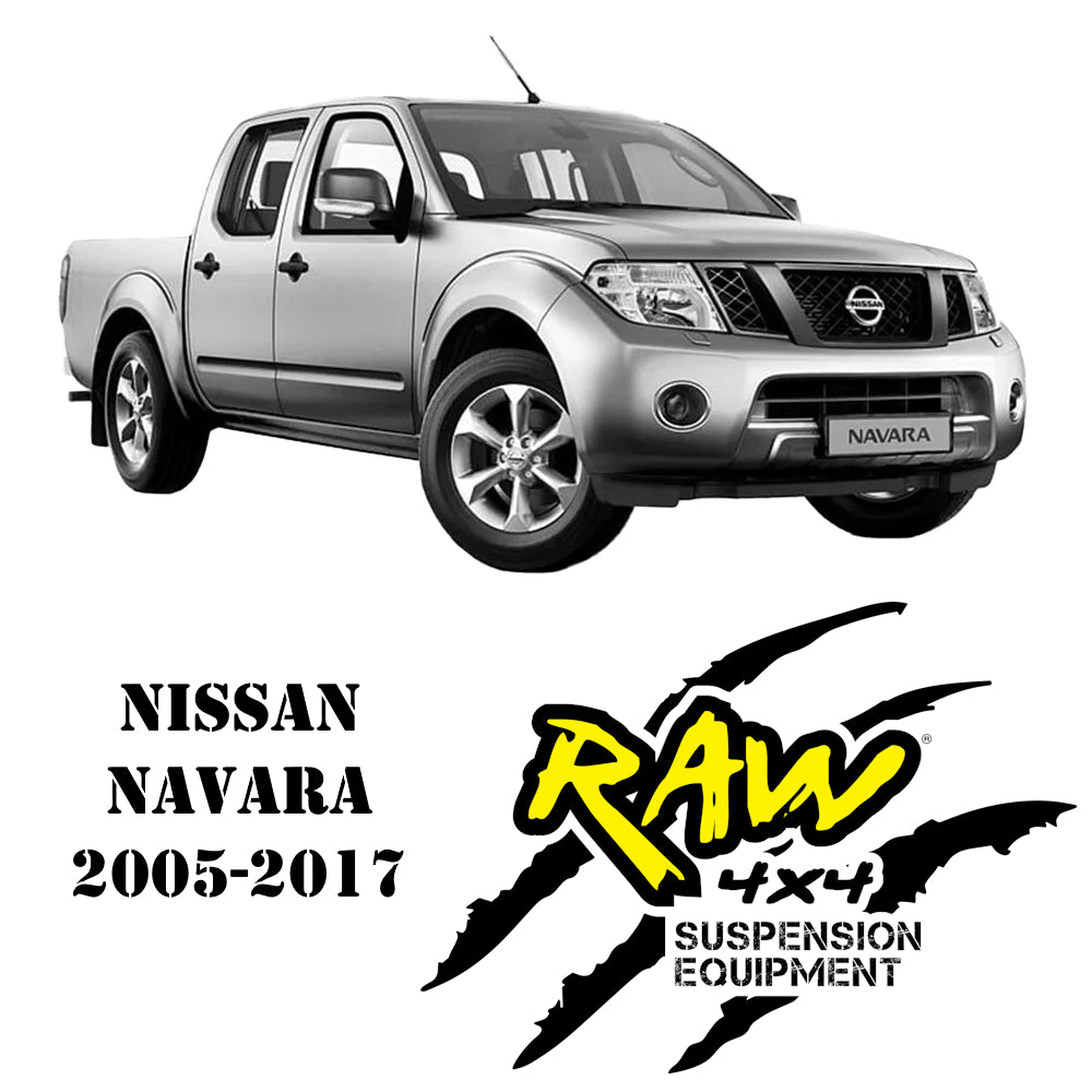 Nissan Navara D40 2005 - 2017 Raw Suspension