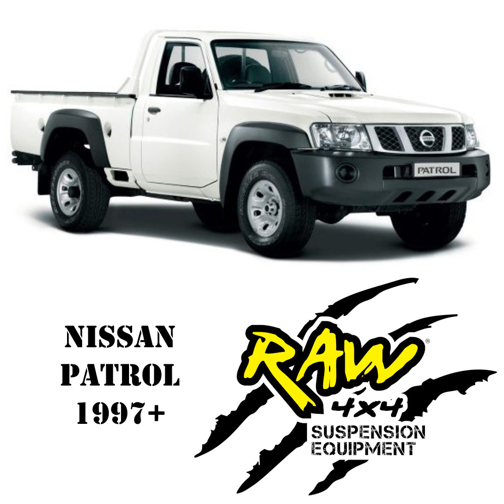 Nissan Patrol 1997+ Raw Suspension