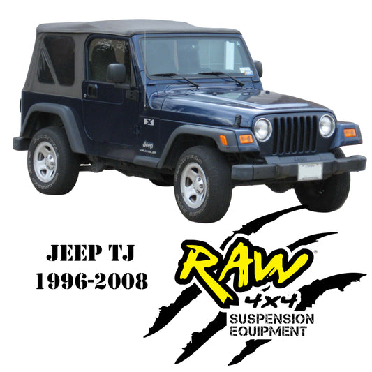 Jeep TJ 1996 - 2008 Raw Suspension