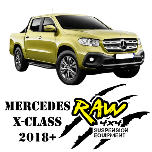 Mercedes X-Class 2018+ Raw Suspension