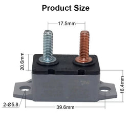 Flex Adventures Auto Reset Fuse | MINI Blade Thermal Overload Protector 3A–50A