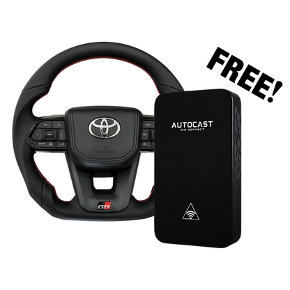 AutoTech GR300 Sport Steering Wheel & AutoCast AirConnect for Toyota