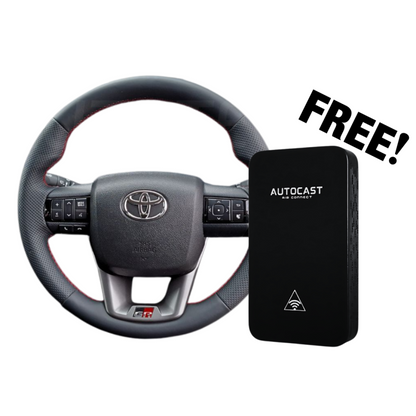 AutoTech Toyota GD6 GR-Style Steering Wheel with AutoCast AirConnect