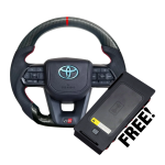 AutoTech GR300 Carbon Steering Wheel - Land Cruiser 70 Series (2024+)