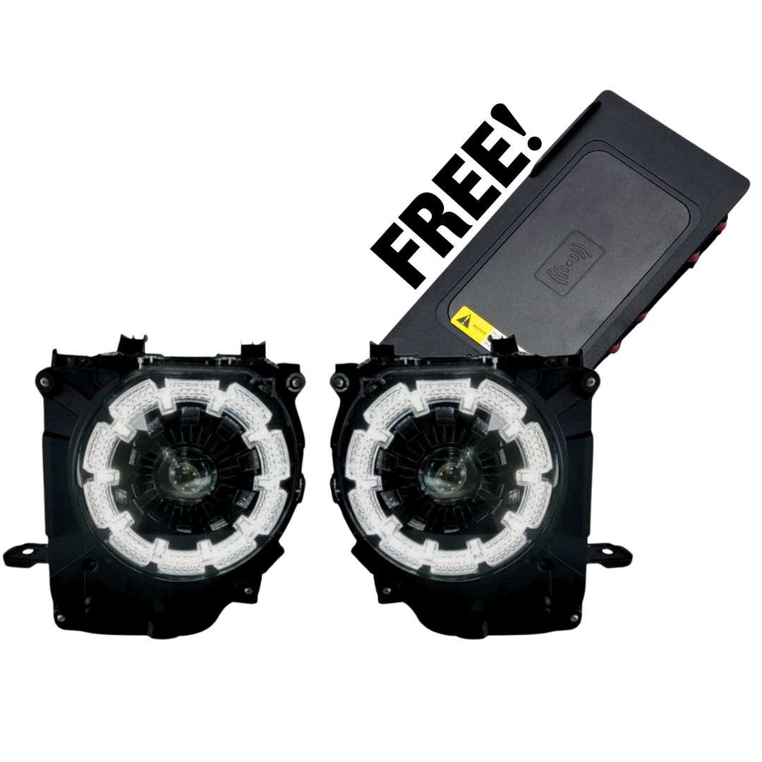 AutoTech Headlights & Charger for 2024+ Land Cruiser 70/76 Series