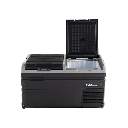 Flex Adventures TW75 75L Dual Zone Portable Fridge Freezer | Bluetooth App Control | 12V/24V/240V