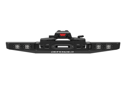 Land Rover Defender 90/110 Stealth Front Bumper | Winch Ready | Fog Lights | 3mm Mild Steel | SA-Made