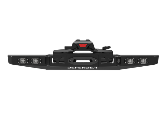 Land Rover Defender 90/110 Front Bumper | Winch Ready | Fog Lights | 3mm Mild Steel | SA-Made