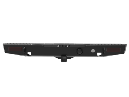 Land Rover Defender 90/110 Rear Bumper & Towbar | Integrated Recovery Points & Rear Lights | 3mm Mild Steel | SA-Made