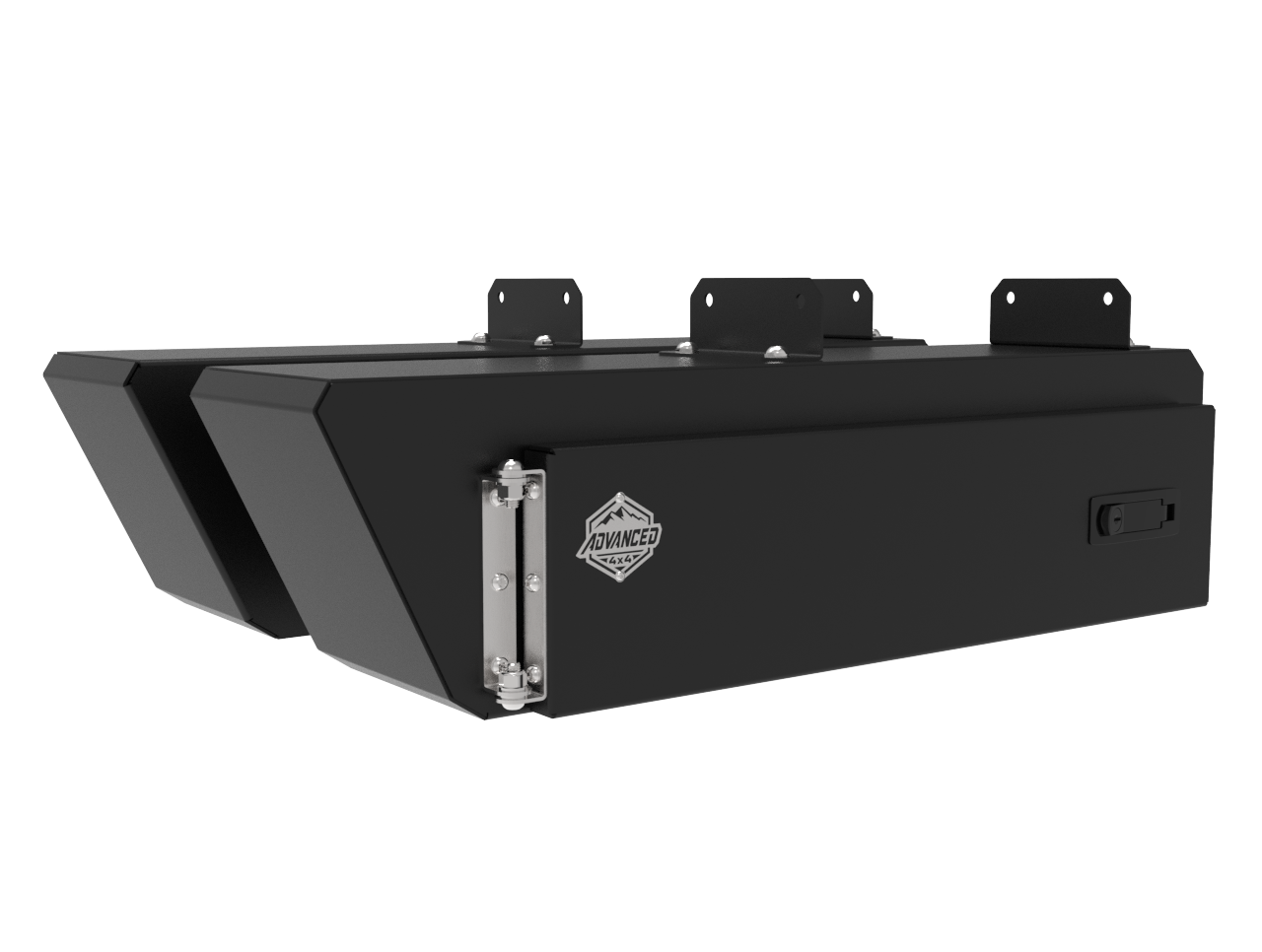 Toyota Land Cruiser 79 Series Side Storage Boxes | 2mm Mild Steel | Lockable | 2007–Present | SA-Made
