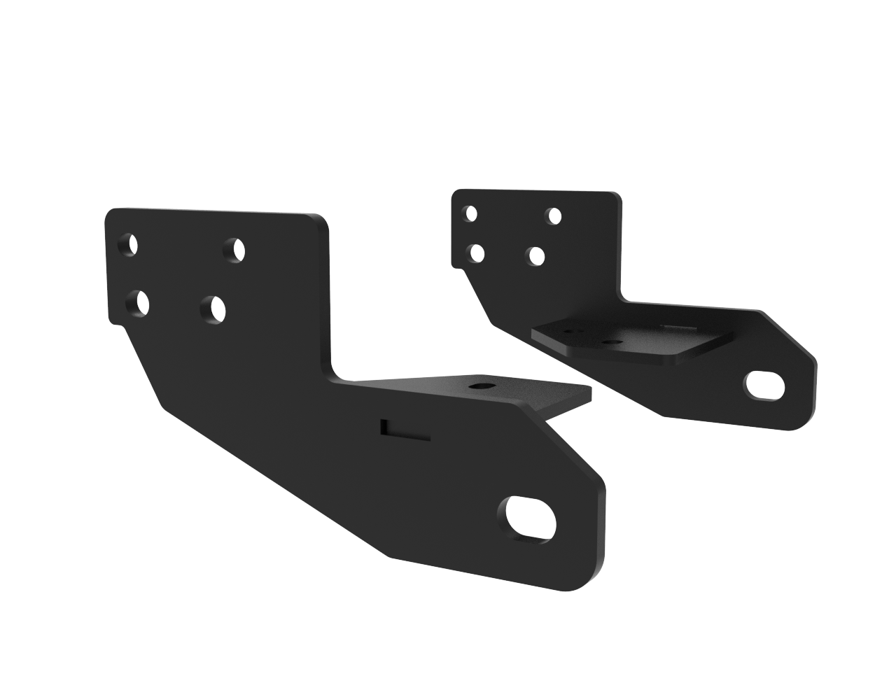 Toyota Land Cruiser 79 Series Rear Recovery Points | 10mm Mild Steel | Chassis Mount | 2007–Present | SA-Made