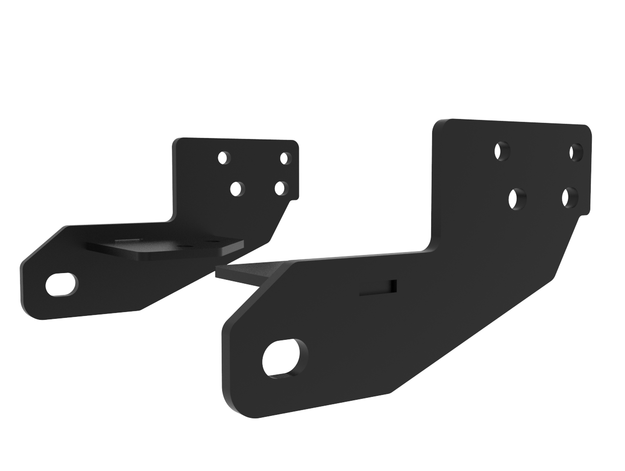 Toyota Land Cruiser 79 Series Rear Recovery Points | 10mm Mild Steel | Chassis Mount | 2007–Present | SA-Made