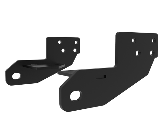 Toyota Land Cruiser 79 Series Rear Recovery Points | 10mm Mild Steel | Chassis Mount | 2007–Present | SA-Made