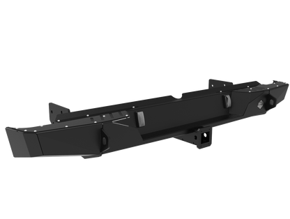 Isuzu D-Max Rear Bumper & Towbar | Integrated Recovery Points & Number Plate Light | 3mm Mild Steel | 2013–2020