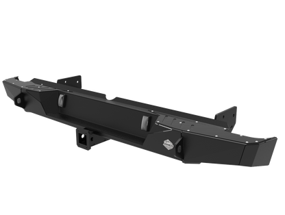 Isuzu D-Max Rear Bumper & Towbar | Integrated Recovery Points & Number Plate Light | 3mm Mild Steel | 2013–2020