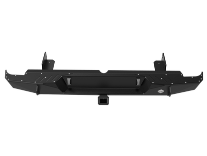 Isuzu D-Max Rear Bumper & Towbar | Integrated Recovery Points & Number Plate Light | 3mm Mild Steel | 2013–2020
