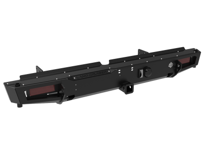 Toyota Land Cruiser 79 Series Spare Wheel Carrier Rear Bumper | Integrated Towbar & Recovery Points | 3mm Mild Steel | SA-Made