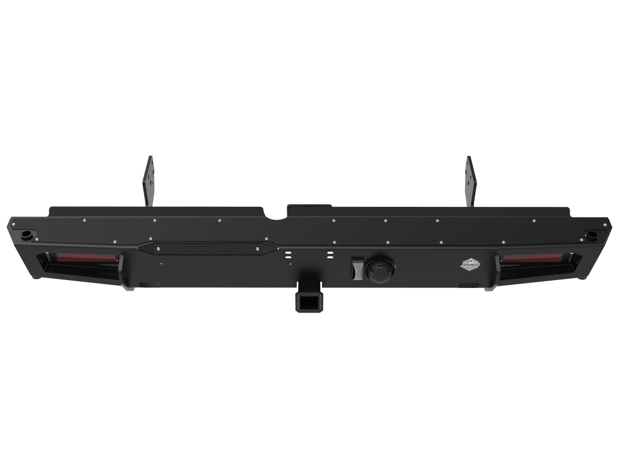 Toyota Land Cruiser 79 Series Spare Wheel Carrier Rear Bumper | Integrated Towbar & Recovery Points | 3mm Mild Steel | SA-Made