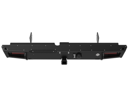 Toyota Land Cruiser 79 Series Spare Wheel Carrier Rear Bumper | Integrated Towbar & Recovery Points | 3mm Mild Steel | SA-Made