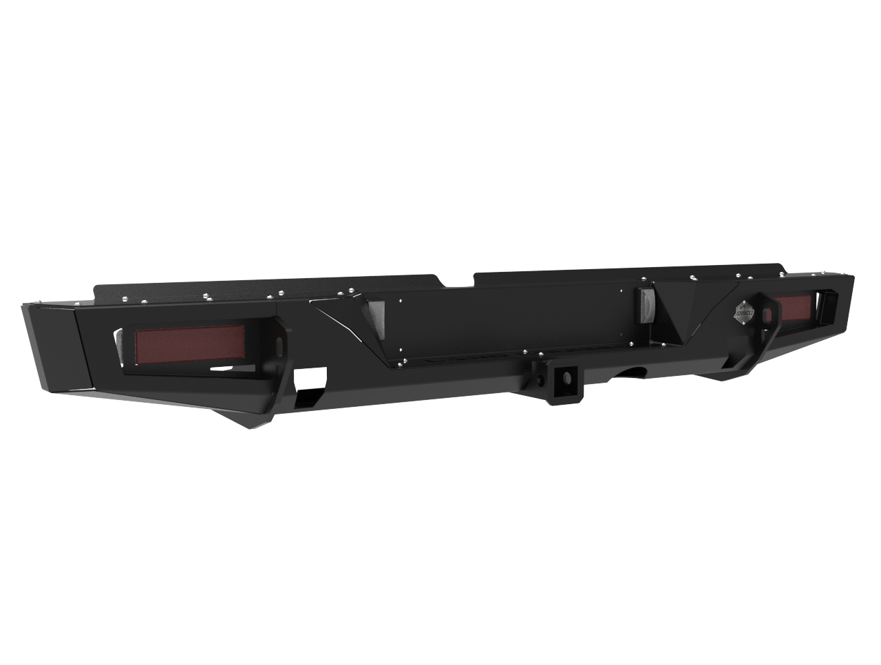Toyota Land Cruiser 79 Series Spare Wheel Carrier Rear Bumper | Integrated Towbar & Recovery Points | 3mm Mild Steel | SA-Made