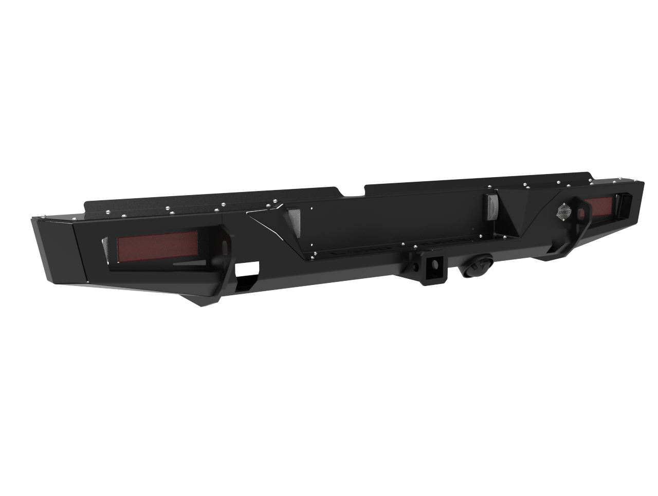 Toyota Land Cruiser 79 Series Rear Bumper with Step | Integrated Towbar & Recovery Points | 3mm Mild Steel | SA-Made