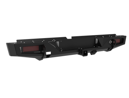 Toyota Land Cruiser 79 Series Rear Bumper with Step | Integrated Towbar & Recovery Points | 3mm Mild Steel | SA-Made
