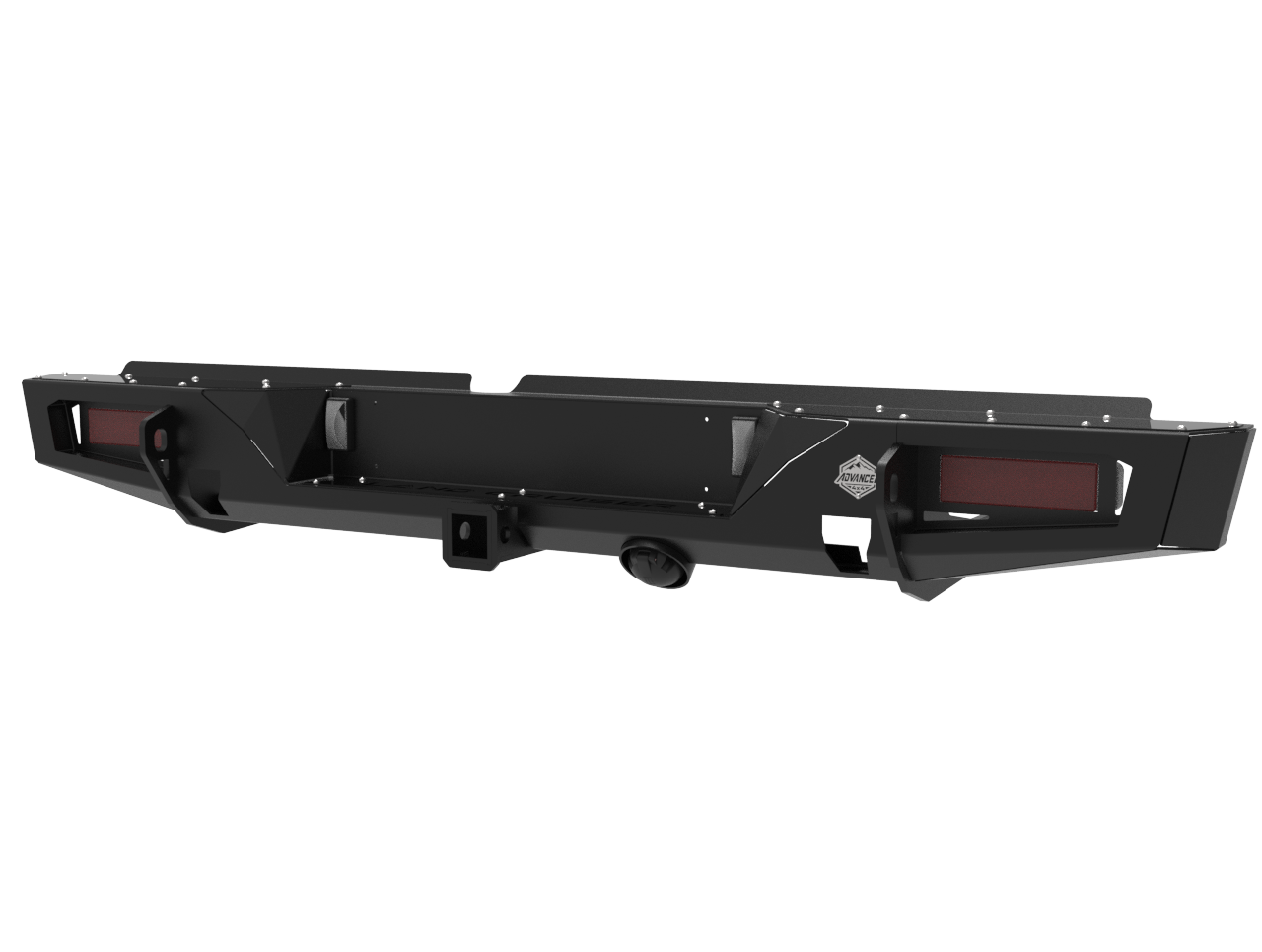 Toyota Land Cruiser 79 Series Rear Bumper with Step | Integrated Towbar & Recovery Points | 3mm Mild Steel | SA-Made
