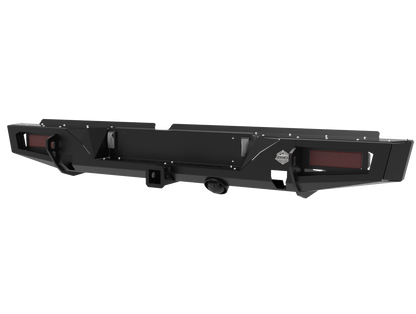 Toyota Land Cruiser 79 Series Rear Bumper with Step | Integrated Towbar & Recovery Points | 3mm Mild Steel | SA-Made
