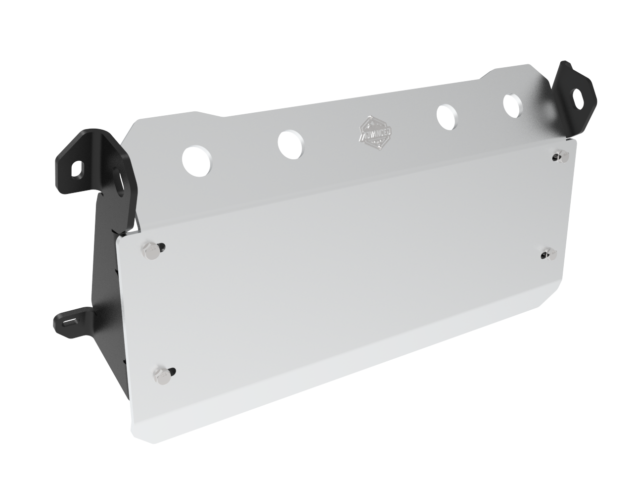 Toyota Land Cruiser 76/78/79 Series Steering Guard | 8mm Aluminium Plate & 8mm Steel Brackets | 11kg | 2007–Present | SA-Made