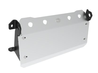Toyota Land Cruiser 76/78/79 Series Steering Guard | 8mm Aluminium Plate & 8mm Steel Brackets | 11kg | 2007–Present | SA-Made