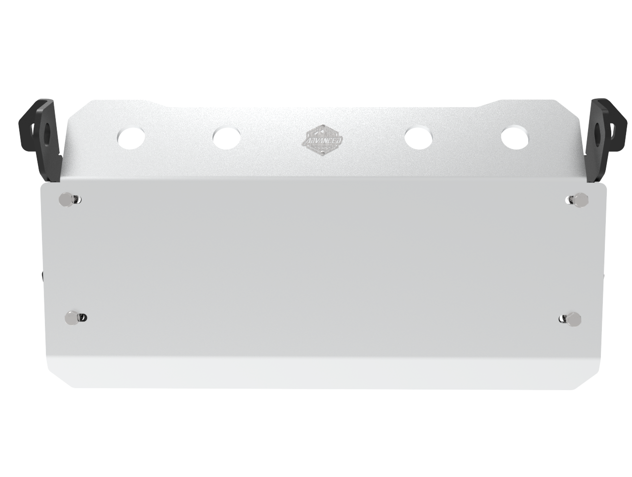 Toyota Land Cruiser 76/78/79 Series Steering Guard | 8mm Aluminium Plate & 8mm Steel Brackets | 11kg | 2007–Present | SA-Made