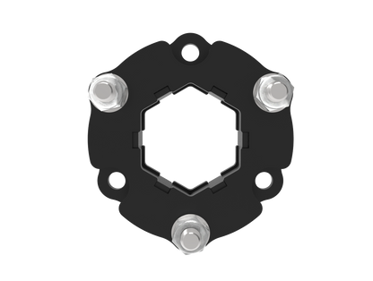 Ford Ranger / Everest T6/T7 Strut Spacers | 20mm | 5mm Mild Steel | 2kg Set | 2012–2022 | SA-Made