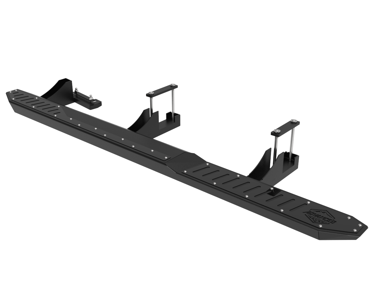Ford Ranger Next Gen Rock Sliders | Double Cab | 3 & 4mm Mild Steel | 42kg Set | 2022–Present | SA-Made